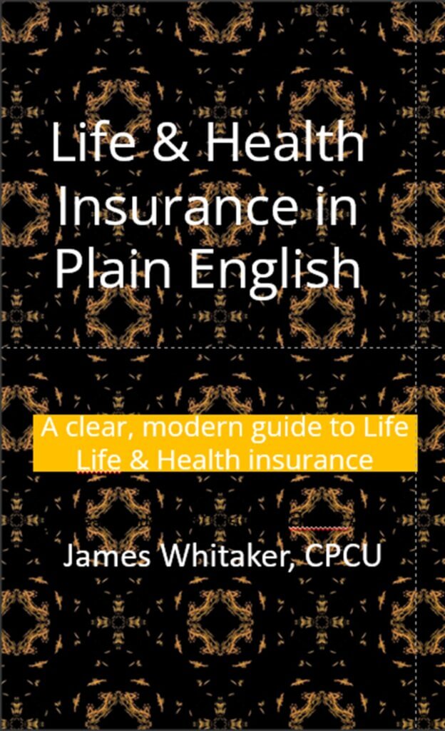 Life & Health Insurance in Plain English book cover showing a clear, modern design for the Insurance in Plain English series.